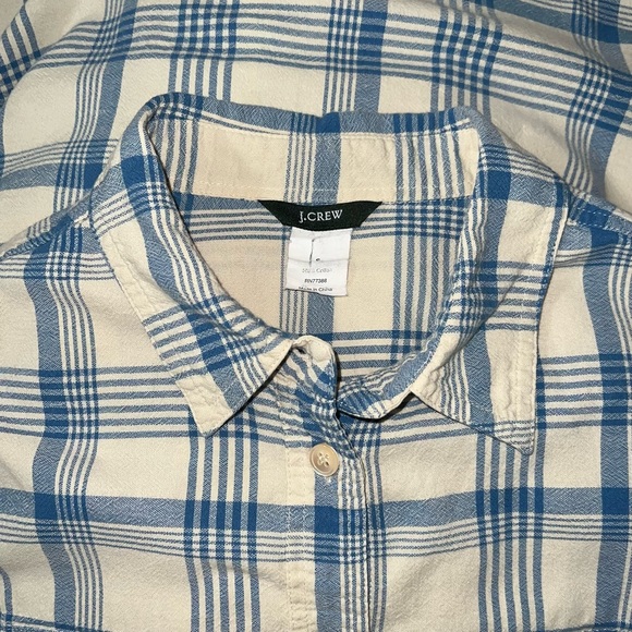 J. Crew Women’s Button Up Long Sleeve Shirt Size Small - Picture 2 of 7